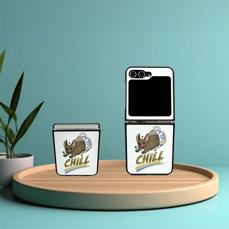 咖啡杯法斗 Samsung 手机壳 - 手机壳/手机套 - 塑料 