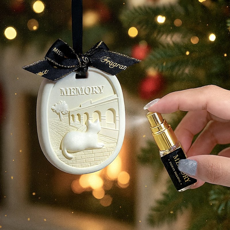 【包邮・买1送3】岛屿物语 猫咪祝福系列扩香 圣诞包装 宠物友善 - 香薰/精油/线香 - 精油 金色