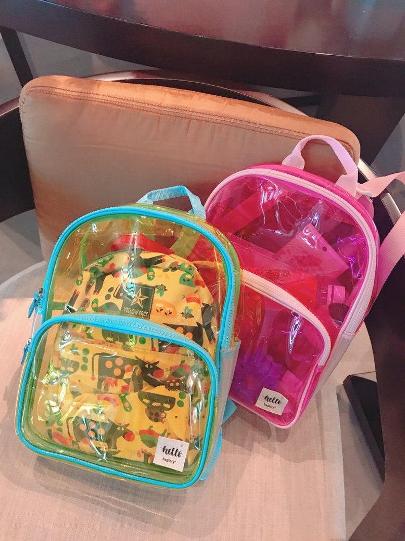 百宝 BAGTORY | Hello Backy 收纳背包 (BB33 半透明系列) - 后背包/双肩包 - 其他材质 多色