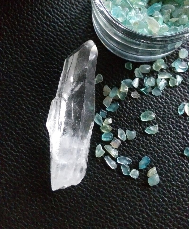 Lemurian Quartz 巴西产地 雷姆利亚水晶 白水晶 天然矿石 原矿 - 摆饰 - 其他材质 