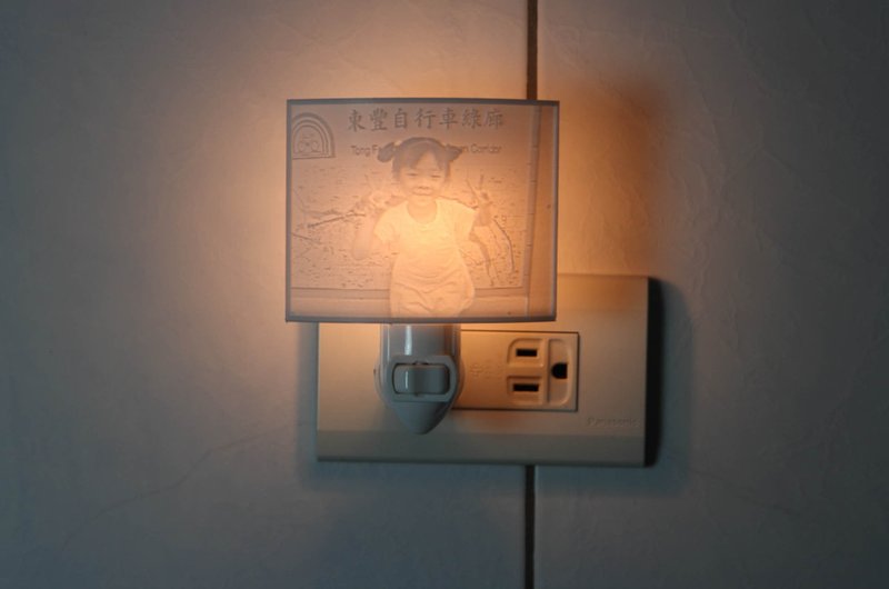 【Geway】3D打印_人物壁灯_定制礼品_情人节_结婚_交换礼物 - 灯具/灯饰 - 塑料 白色