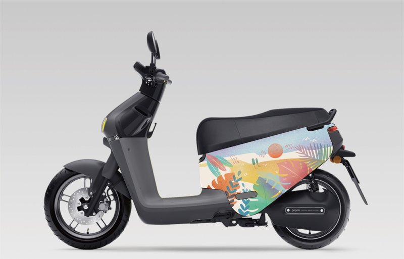 Gogoro 防刮车套 2代 3代 viva, mix  Ai1 Ai3 UR2  花草 系列 - 其他 - 聚酯纤维 