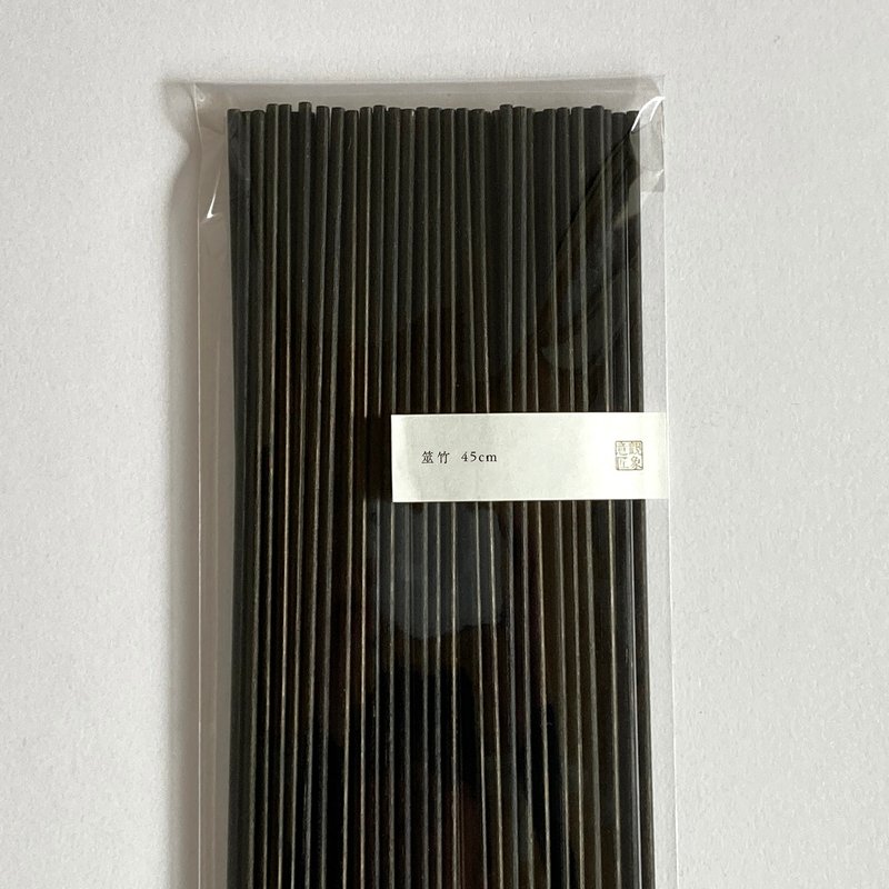 筮竹45cm 　Ink dyeing - 其他 - 木头 黑色