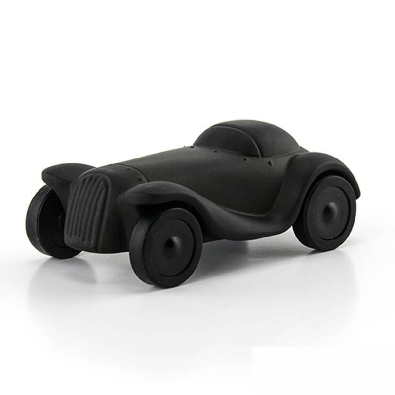 全黑复古跑车(回力车与回纹针收纳) - 收纳用品 - 其他金属 黑色