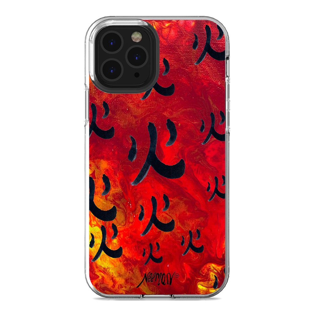 iPhone 13/Pro 火火火火火书法 特色 手机壳限量版 - 其他数码设计 - 硅胶 蓝色
