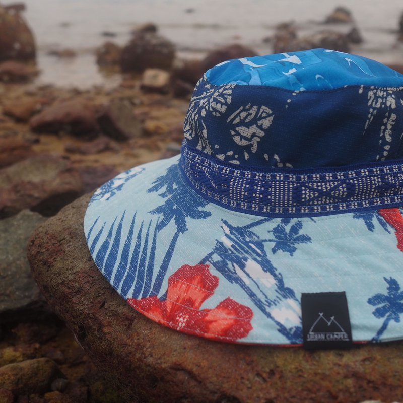 登山帽 Scrap Bucket Hat | 香港手造 - 帽子 - 聚酯纤维 