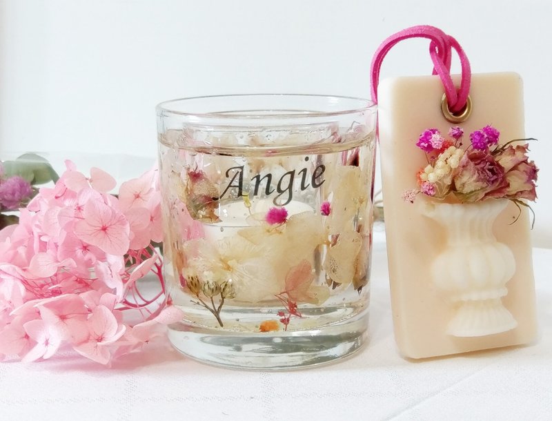 七夕情人节限量订制 水晶花园・花草不凋花香氛蜡烛/烛台 - 蜡烛/烛台 - 植物．花 多色