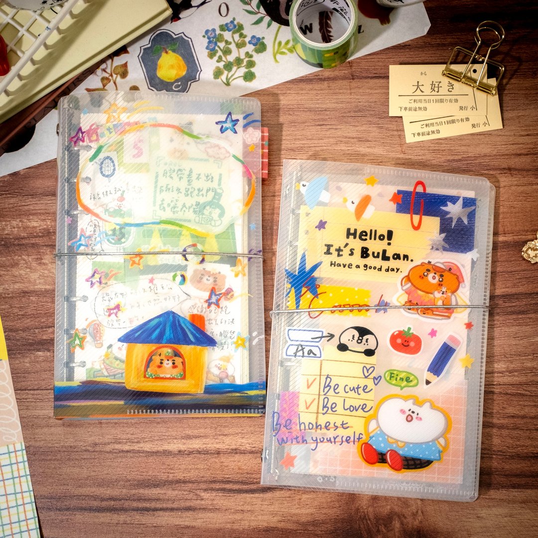 布岚的贩卖部 a6p 活页手帐壳//2 款 - 笔记本/手帐 - 纸 
