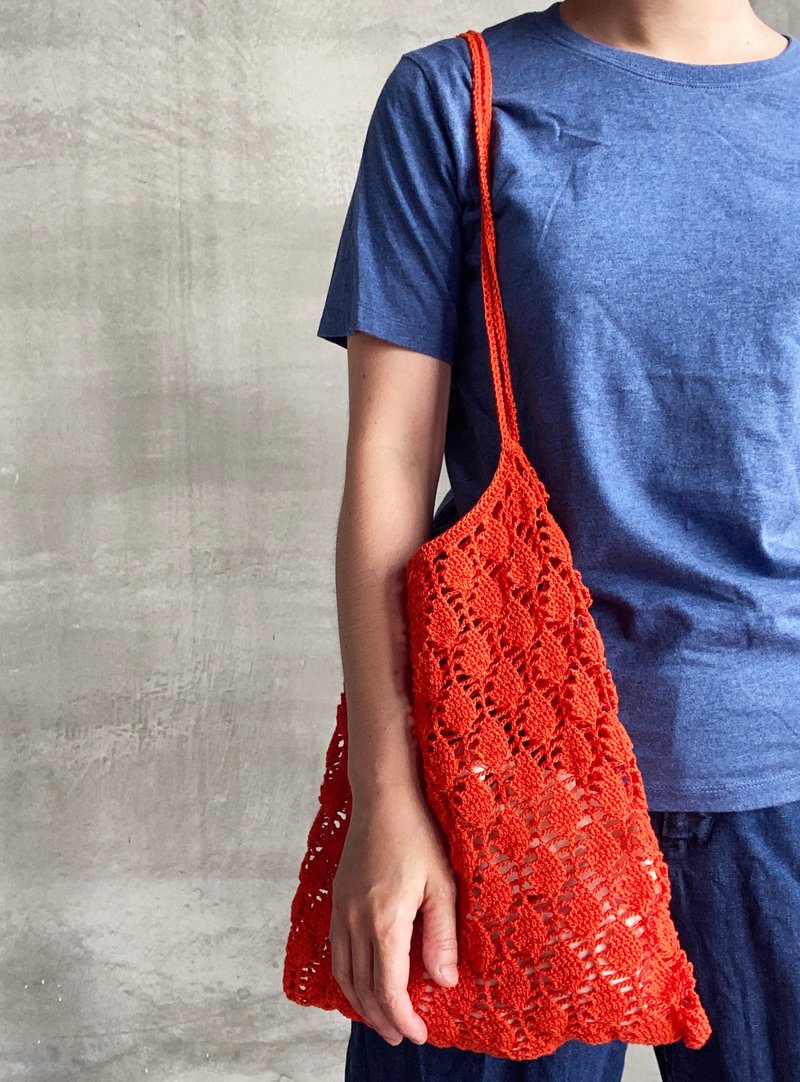 秋天  叶子模样 镂空包 - 侧背包/斜挎包 - 棉．麻 