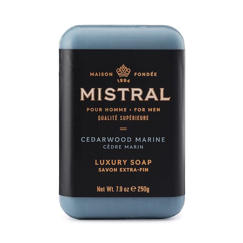 Mistral 海洋雪松 绅士香氛皂 / 香水皂 沐浴香皂肥皂 香水沐浴皂 - 肥皂/手工皂 - 其他材质 