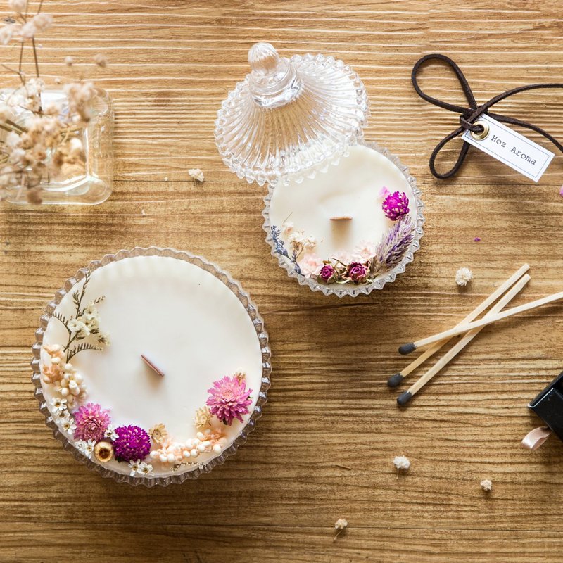 玻璃盅大豆精油蜡烛 -小 - 蜡烛/烛台 - 蜡 