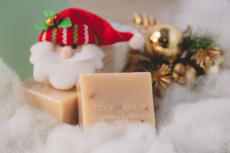 爱蝶手工皂 - 圣诞礼物首选！交换礼物最想抽到组 (二入，附礼盒) - 肥皂/手工皂 - 新鲜食材 红色