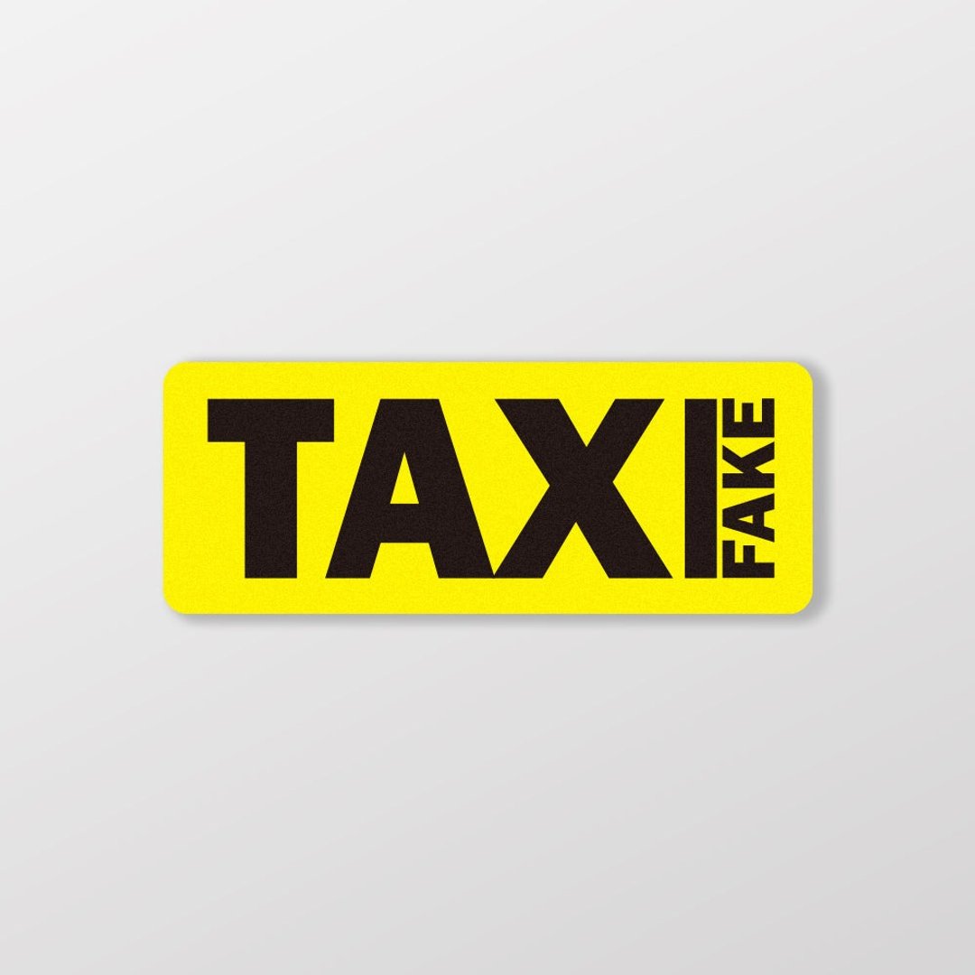 FAKE TAXI/A款/车贴、贴纸、软磁 SunBrother孙氏兄弟 - 贴纸 - 防水材质 