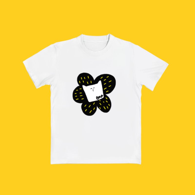 啊嘛花 中性短T - 女装 T 恤 - 棉．麻 多色