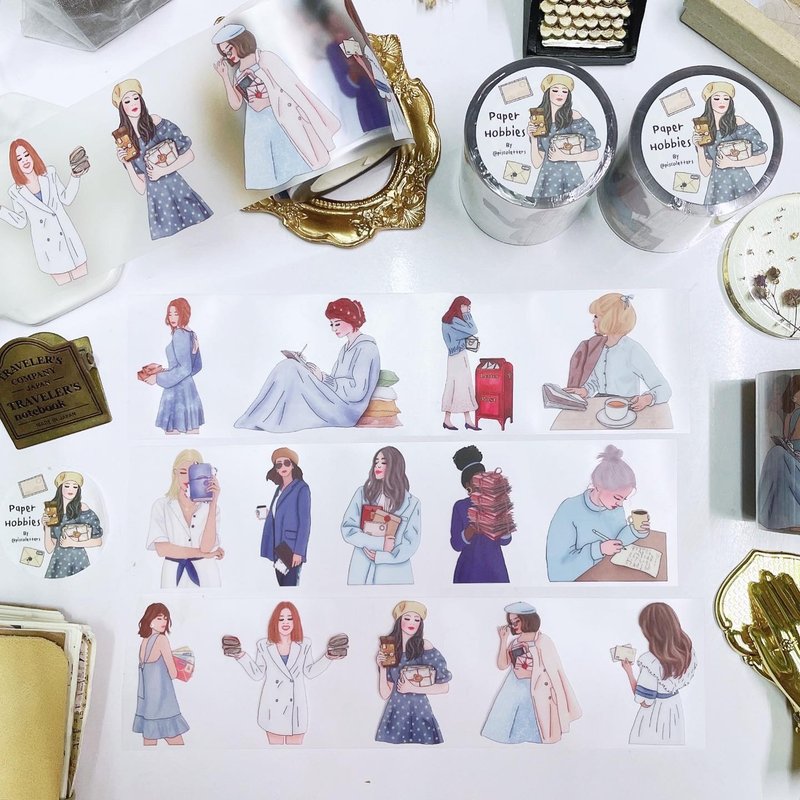 纸品爱好 PET 胶带 - 纸胶带 - 塑料 