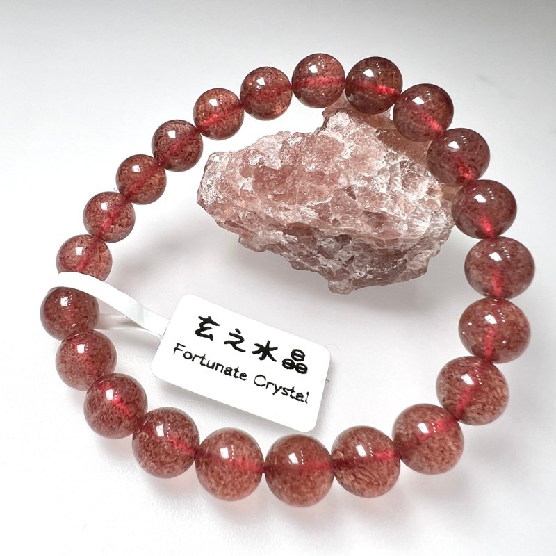 星光鸽血红草莓晶手串 | 水晶 | 水晶手串 | 水晶手链 | 水晶手链 - 手链/手环 - 水晶 红色
