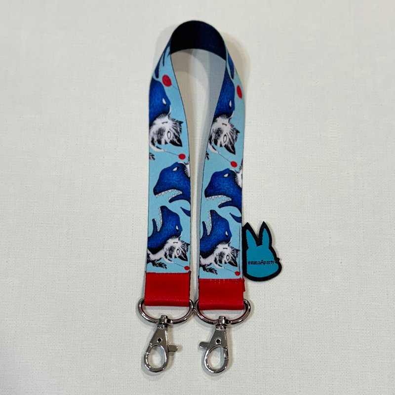 emmaAparty 手拿带 骑恐龙 - 挂绳/吊绳 - 聚酯纤维 