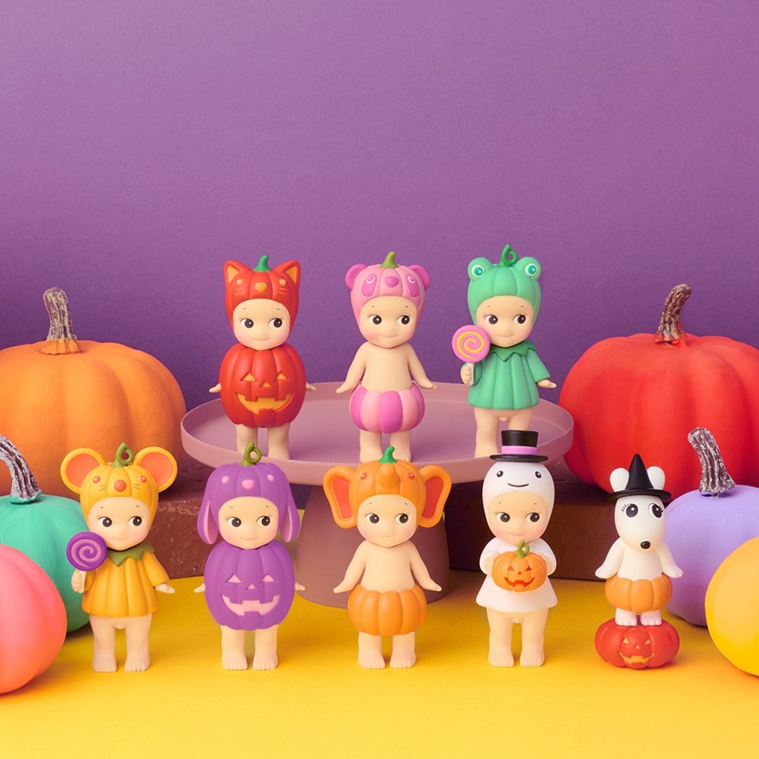 Sonny Angel MiniFigure 南瓜乐园 限定版公仔 (盒装6入) - 玩偶/公仔 - 塑料 