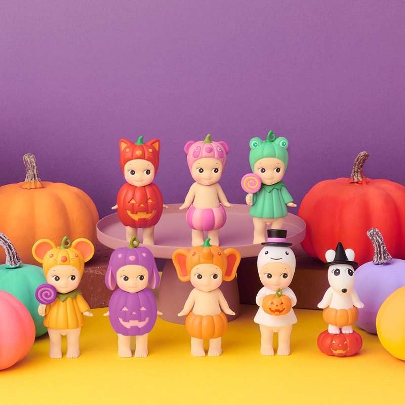 Sonny Angel MiniFigure 南瓜乐园 限定版公仔 (盒装6入) - 玩偶/公仔 - 塑料 