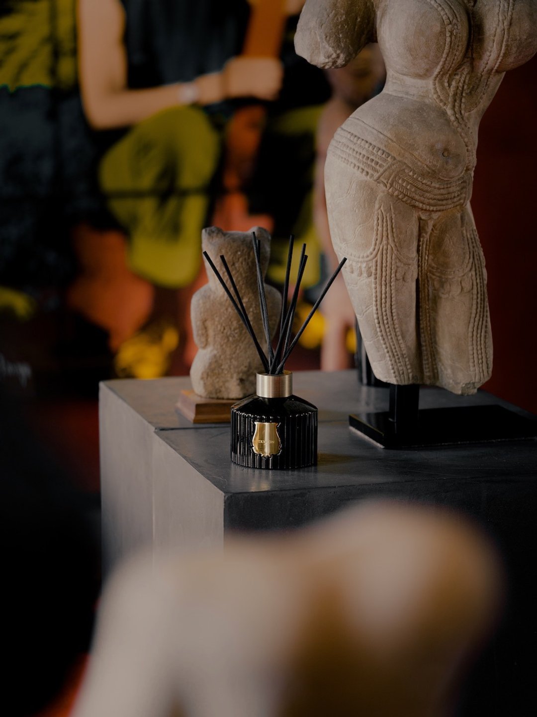 Cire Trudon 摩洛哥薄荷茶/精油藤条扩香 - 香薰/精油/线香 - 玻璃 金色