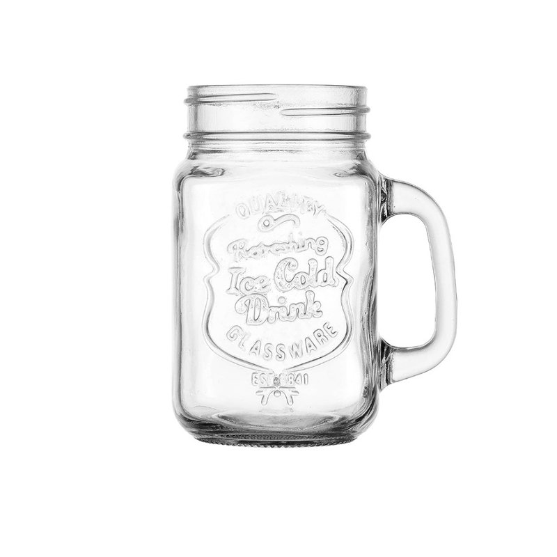 WildJar 梅森罐 500ml 窄口马克杯(无附盖) - 其他 - 玻璃 透明