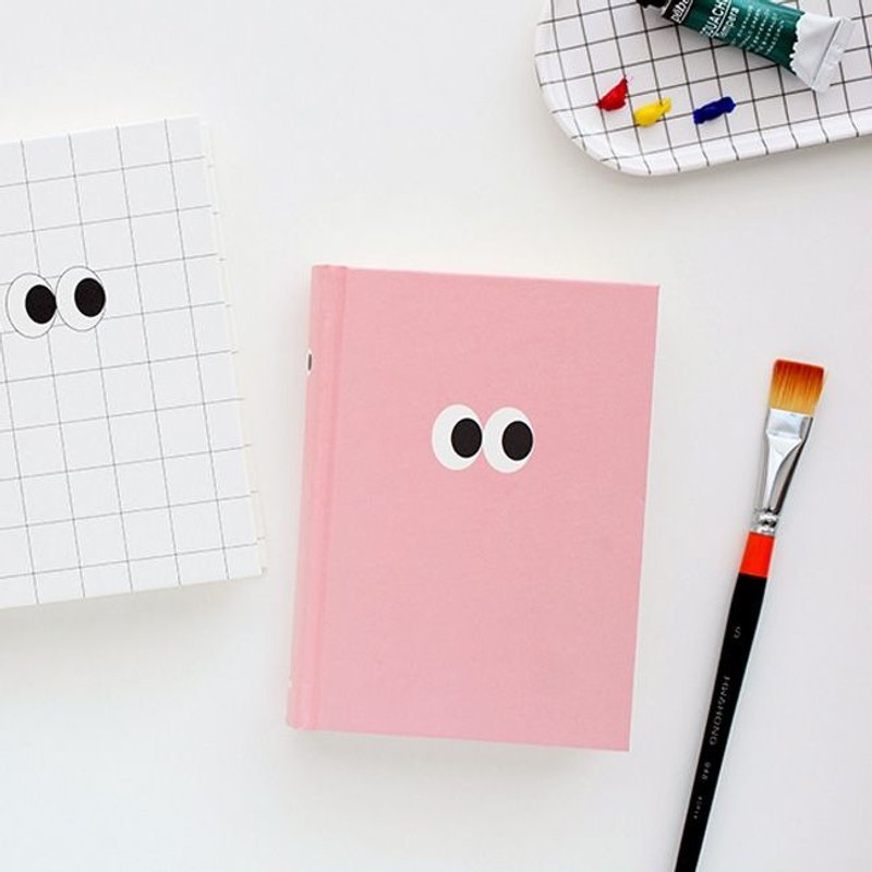 Livework-森林漫步精装条纹笔记本(S)B-粉红眼睛,LWK31703 - 笔记本/手帐 - 纸 粉红色