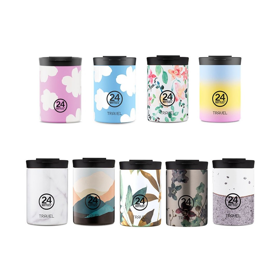 意大利 24Bottles 保温/保冷随行杯 350ml / 自然系列 - 保温瓶/保温杯 - 不锈钢 多色