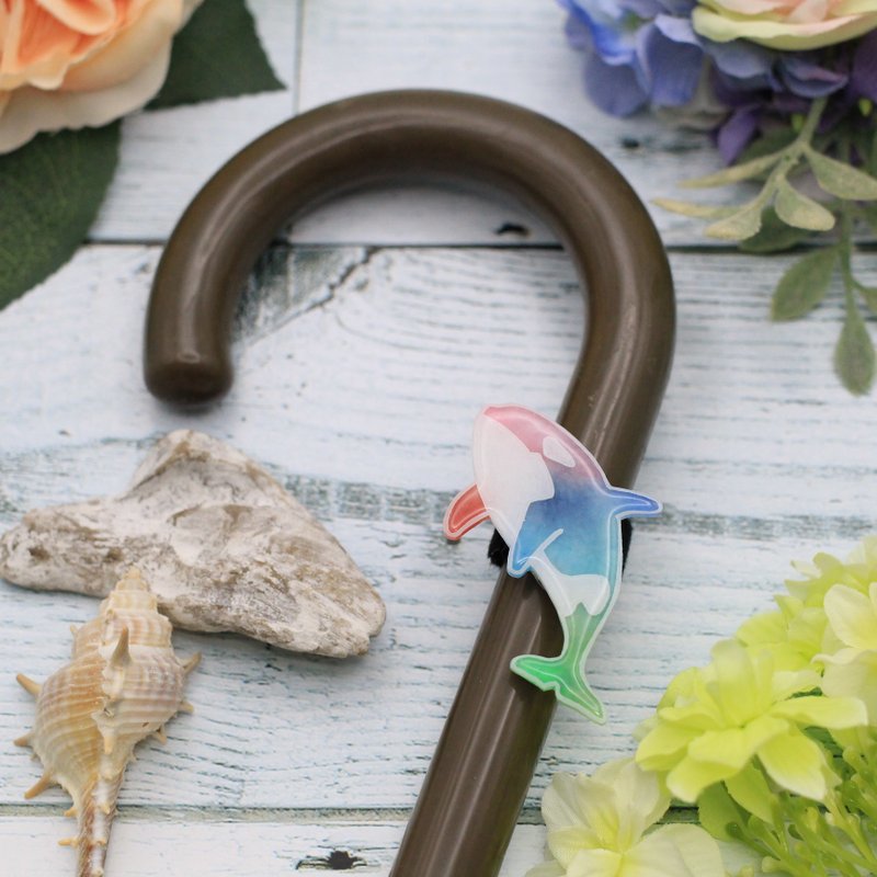 Orca 雨伞标记 [独一无二 1 件] - 雨伞/雨衣 - 塑料 多色