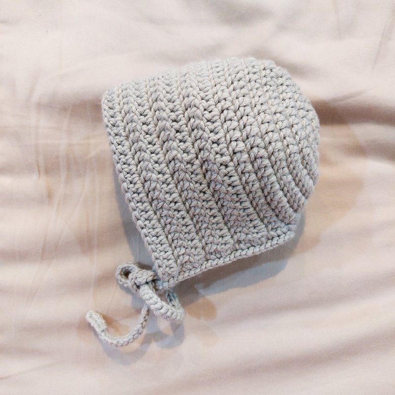 新生儿帽-新生儿毛帽-新生儿拍摄写真道具-满月礼 - 婴儿帽/发带 - 棉．麻 