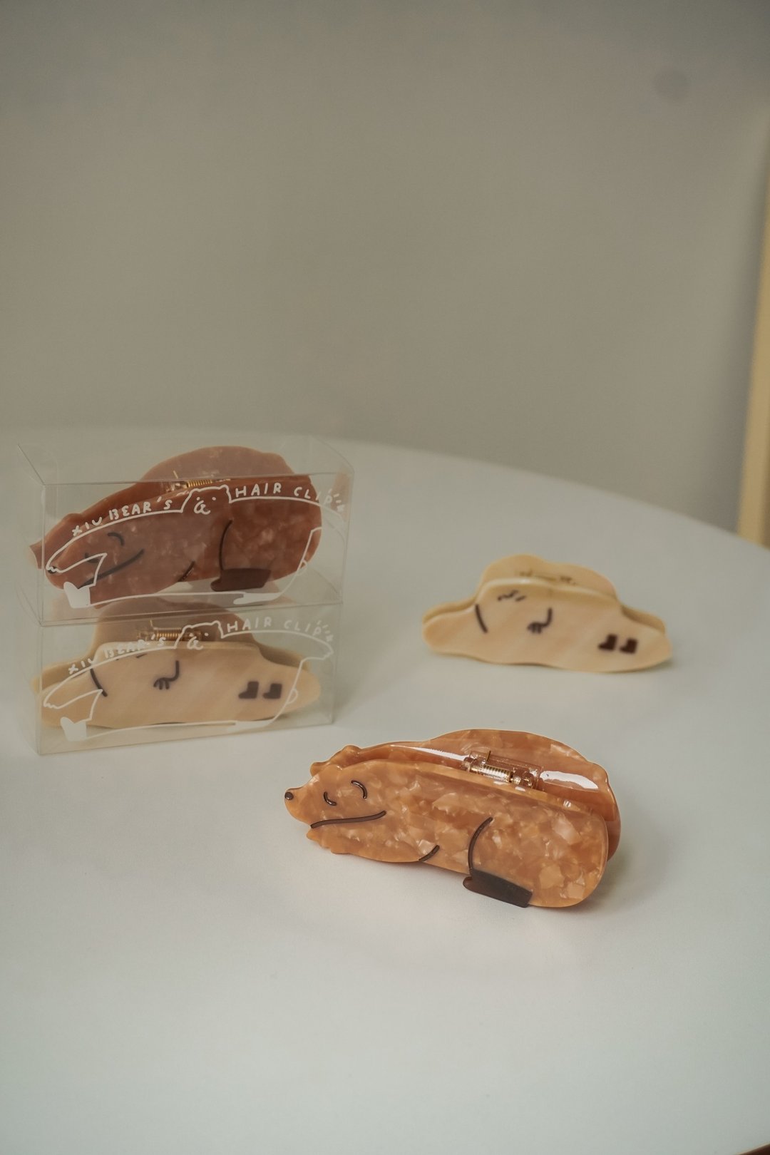 咻熊家　慵懒的抓夹们 - 发饰 - 塑料 