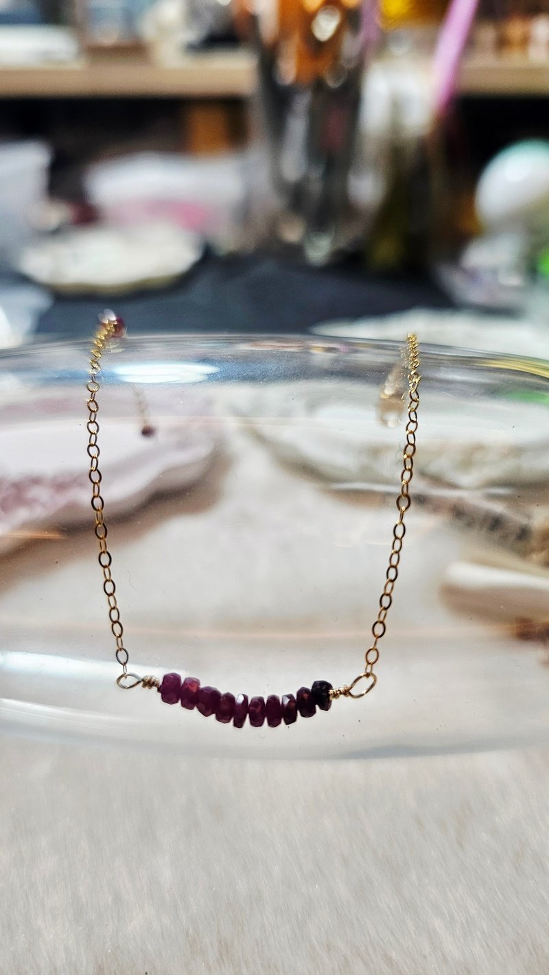 14KGF红宝石手链 - 手链/手环 - 其他金属 