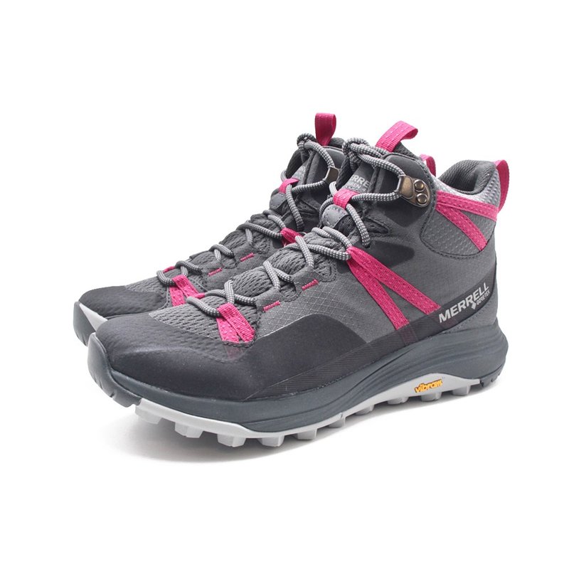 MERRELL SIREN 4 MID GORE-TEX中高筒郊山健行鞋 女鞋-灰桃 - 女款运动鞋/球鞋 - 防水材质 