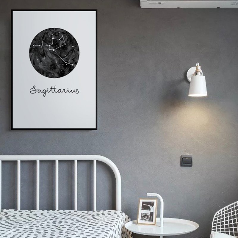 射手座 Sagittarius-咖啡厅挂画/十二星座/床头画/星际/工作室 - 海报/装饰画/版画 - 其他材质 多色