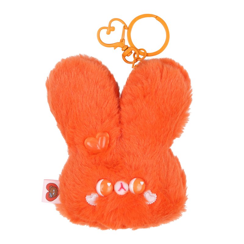 手工制作的国王兔 - 玩偶/公仔 - 棉．麻 红色