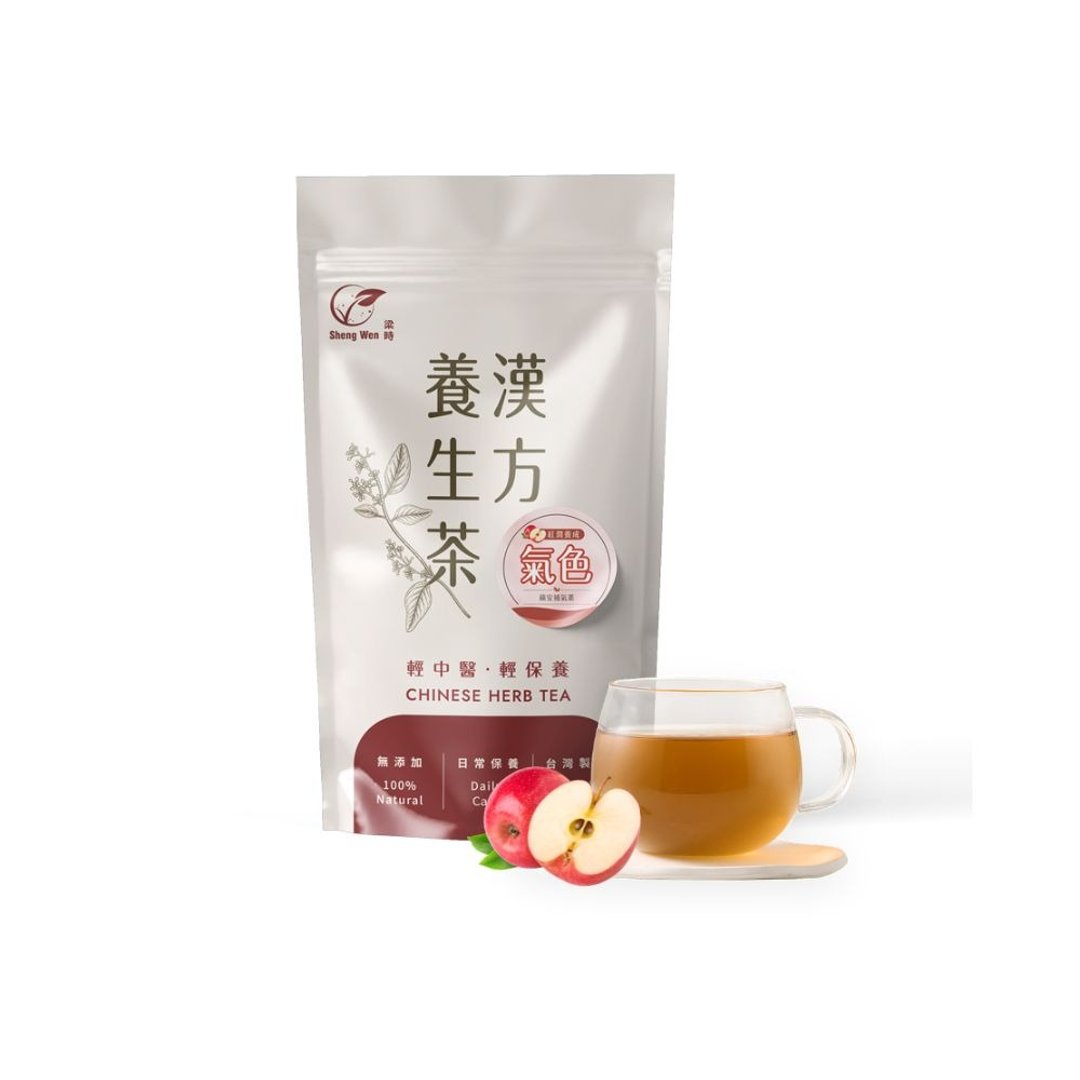 汉方养生茶 | 苹安补气茶 10 入 | 养颜美容 日常轻养 好气色 - 茶 - 新鲜食材 红色