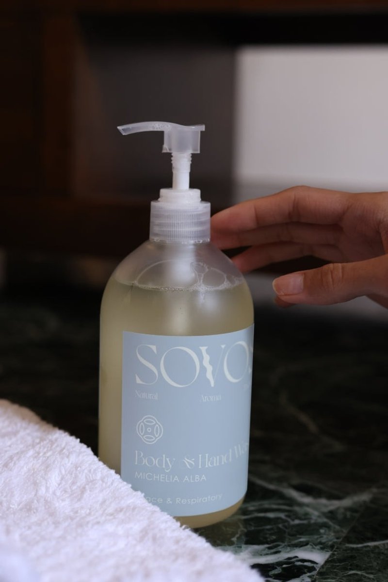 Aromatherapy Body Wash - Magnolia 低敏香薰沐浴露 － 白兰花 - 沐浴用品 - 精油 