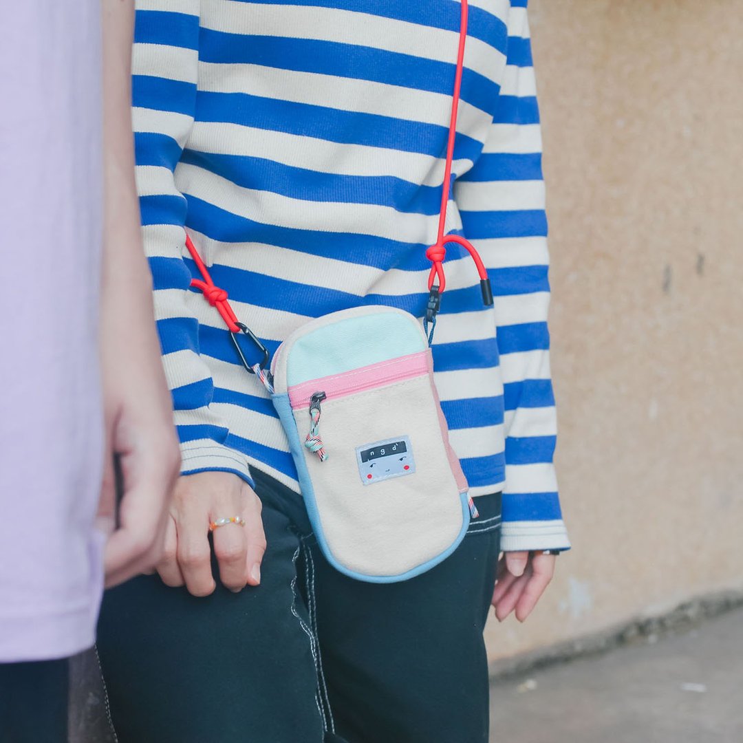 AllA sling bag / mint color - 其他 - 其他材质 灰色