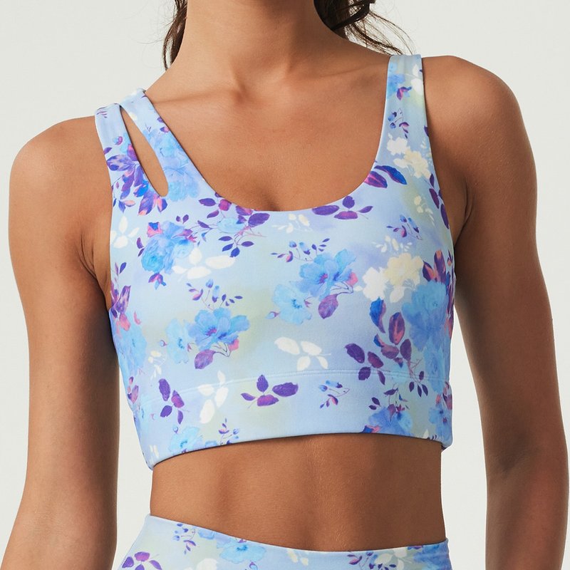 SILVERWIND新款印花吸湿运动上衣跑步健身外穿美背文胸瑜伽服背心 - 女装运动内衣 - 环保材料 多色