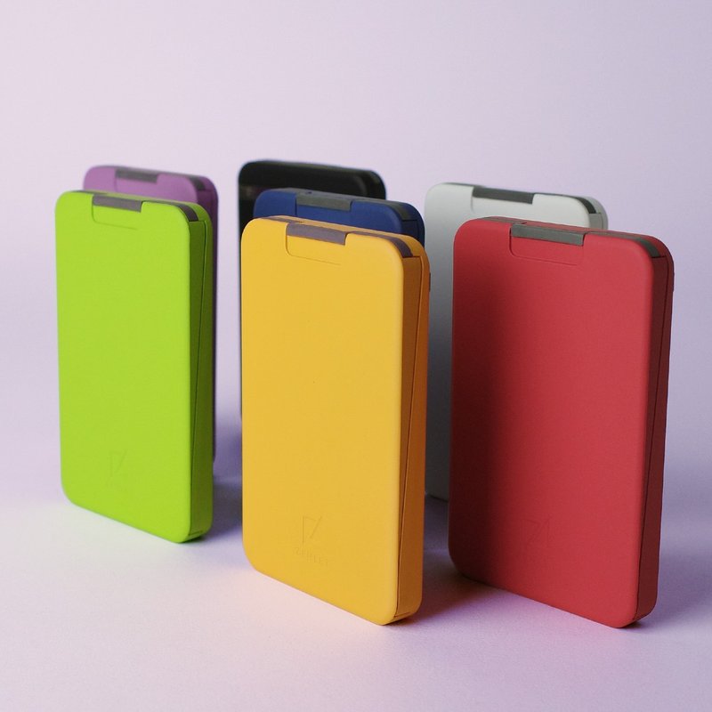 行动钱包-经典橡皮扣款 绝版优惠 - 皮夹/钱包 - 防水材质 黑色