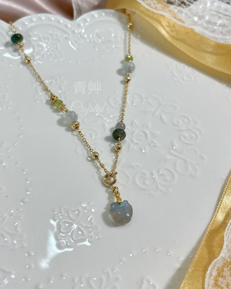 苹安水晶项链 - 项链 - 水晶 
