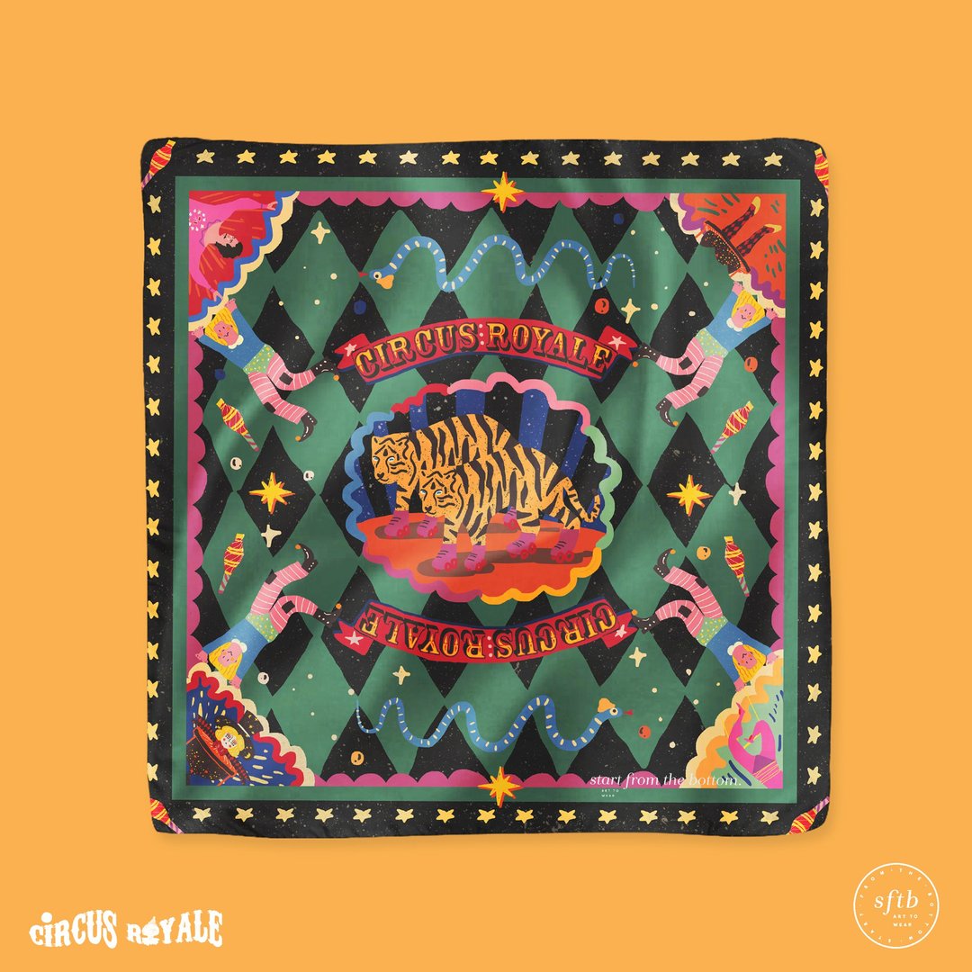 Parade Scarf - 丝巾 - 其他材质 多色