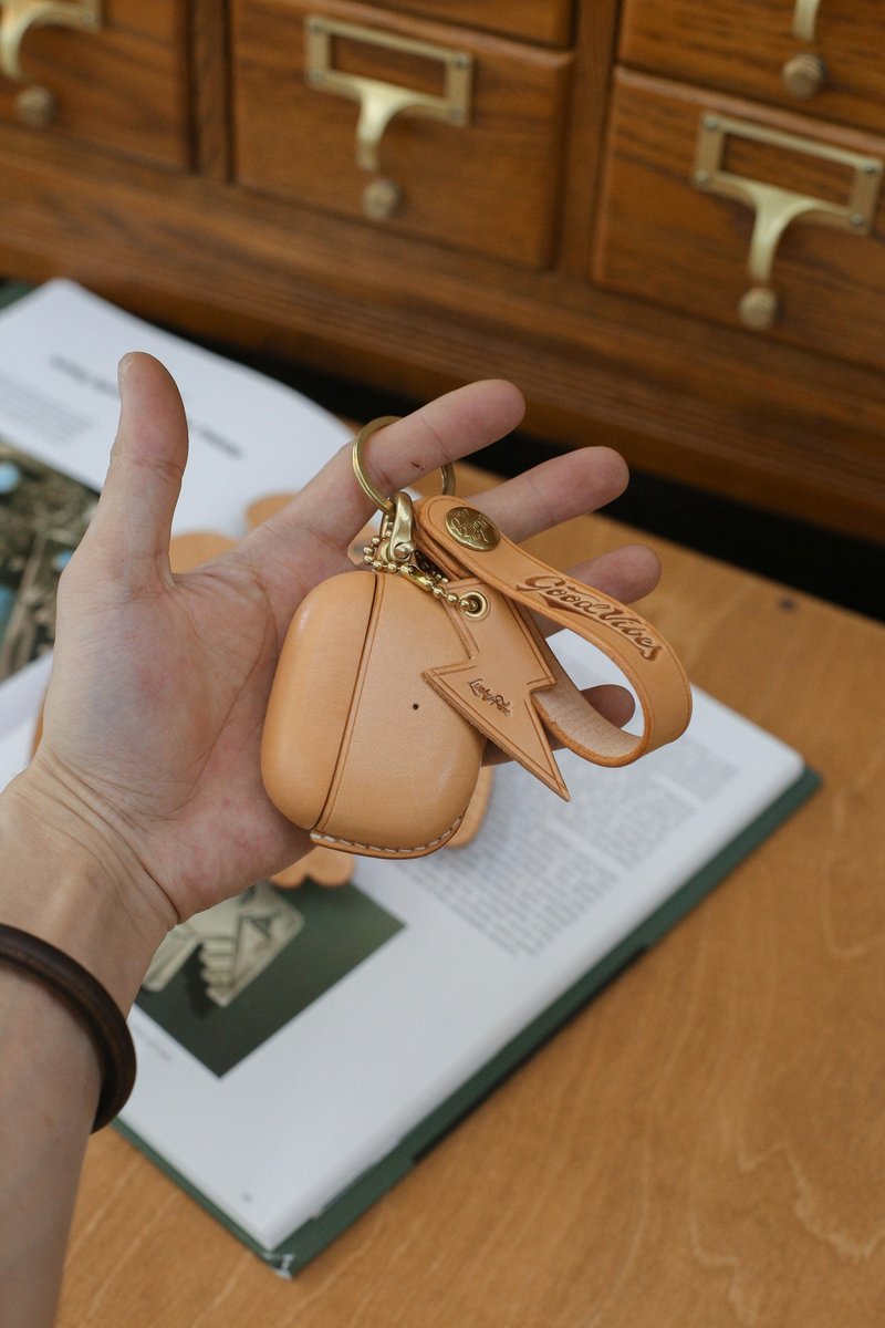 luckyfive 纯手工真皮新款pi8耳机保护套适用于宝华韦健pi8耳机壳 - 耳机收纳 - 真皮 