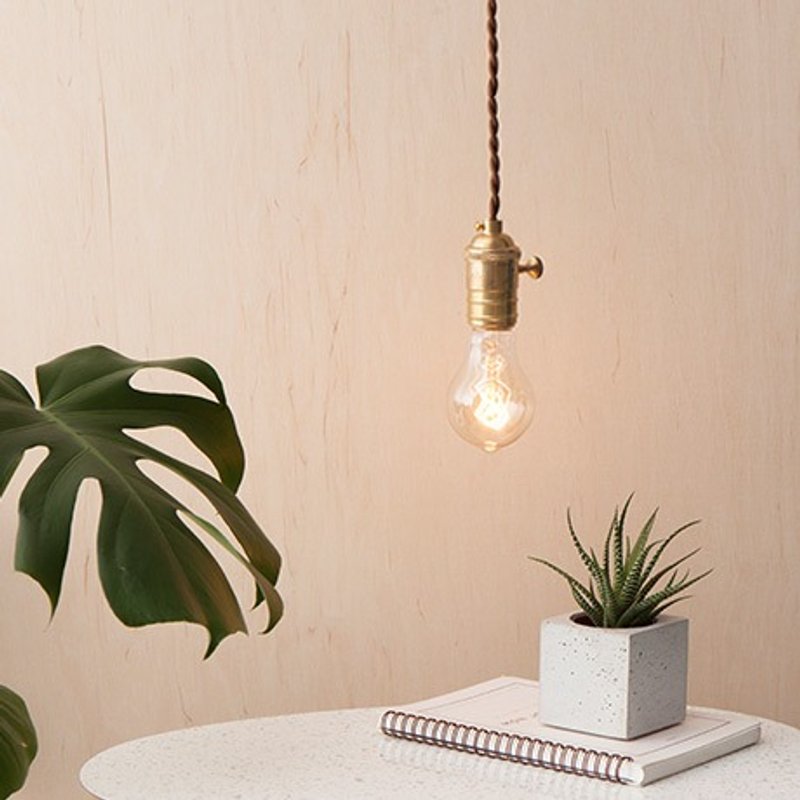 Light with Shade Pasi铜吊灯 香港制作 手作复古 北欧简约家居餐厅 工业风 设计品 - 灯具/灯饰 - 其他金属 咖啡色