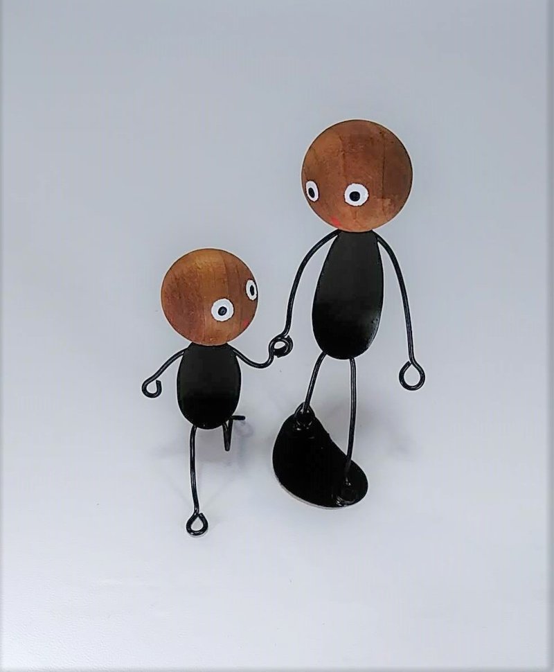 父母儿童节是哪一天？ - 玩偶/公仔 - 木头 多色