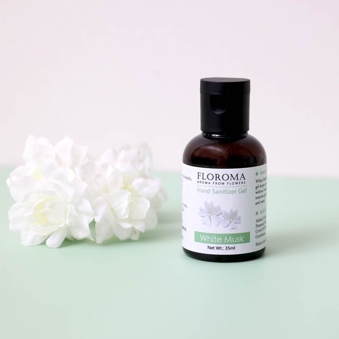 白麝香纳米消毒搓手液 White Musk Hand Sanitizer - 洗手用品 - 其他材质 白色