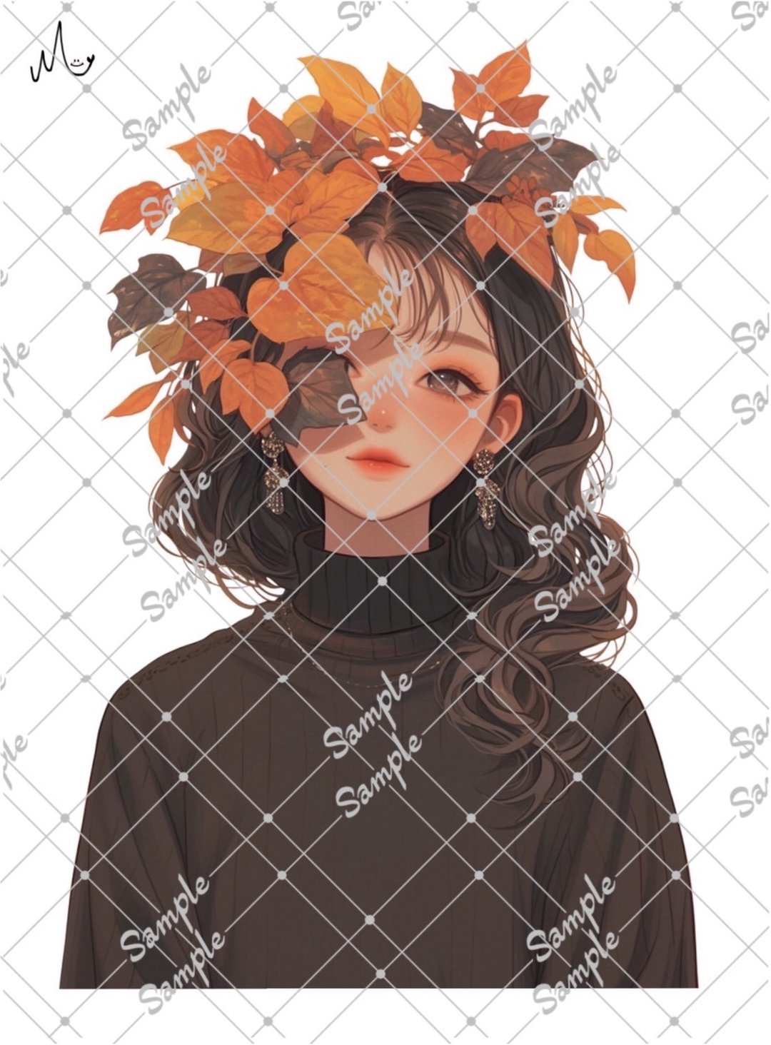 原创人物贴纸 9月新款 - 贴纸 - 纸 
