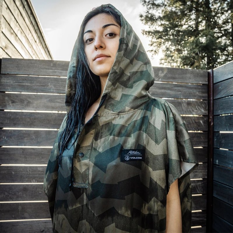 Matador x Volcom 斗牛士Packable Beach Poncho 便携速干毛巾衣 - 运动配件 - 其他人造纤维 多色