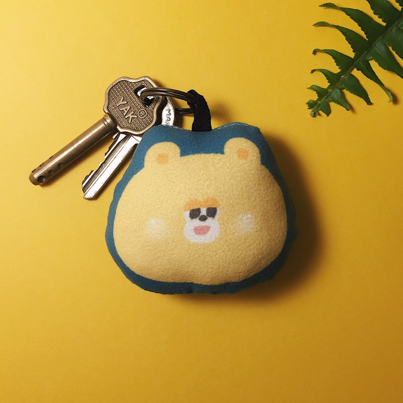 造型娃娃吊饰-懒懒 - 吊饰 - 其他材质 黄色