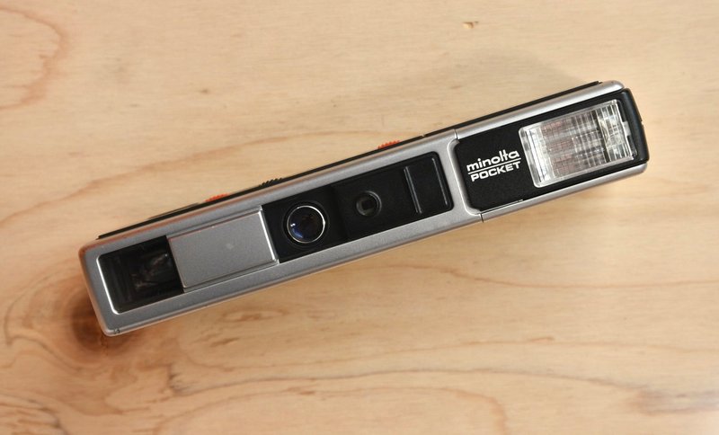 【经典古物】美能达 Minolta POCKET AUTOPAK 460TX 110底片 间谍 - 相机 - 其他金属 