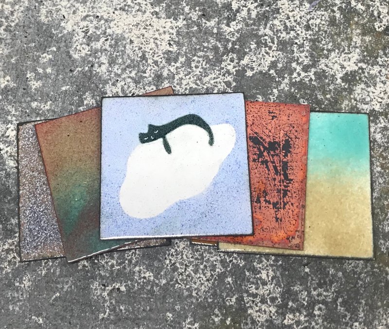 珐琅盘自由创作体验【 1 人成班】 - 金工/饰品 - 其他金属 